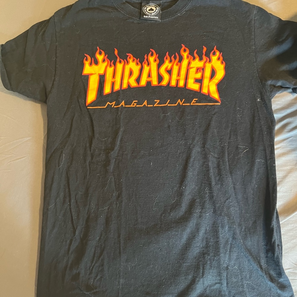 Thrasher shirt, size small.